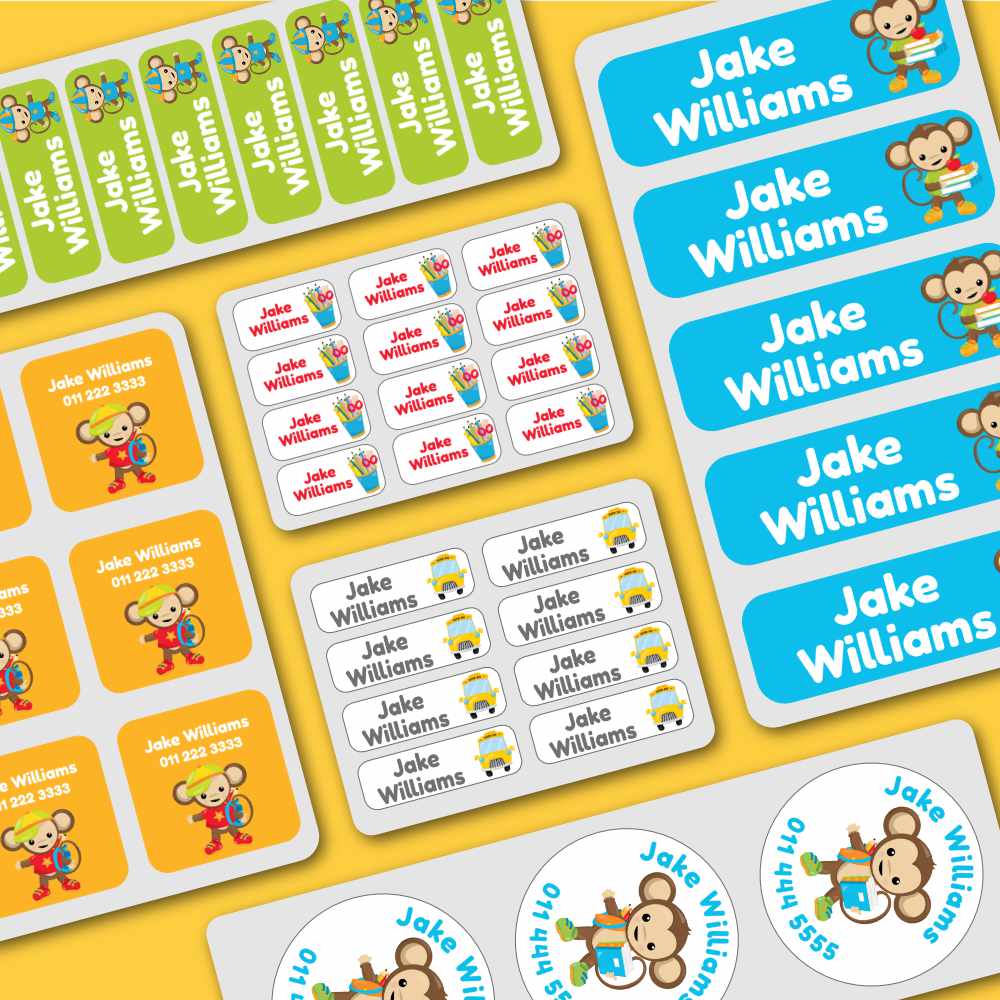 Regular School Pack for Sale - Buy Labels online in South Africa - Lulu ...