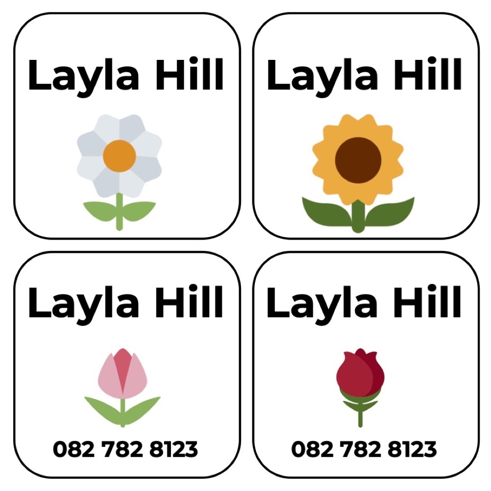 Shoe Labels (Original) - 7 pairs - Flowers for Sale - Buy Labels online ...